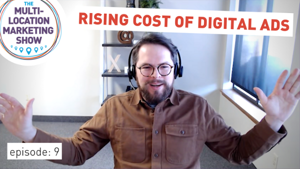 Podcast episode 9 Cost of digital ads